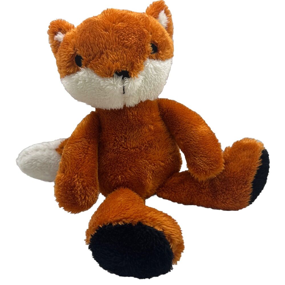 Lambs & Ivy Freddy Fox Plush Toy Stuffed Animal Red Orange 14" Tall